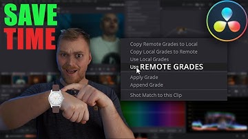 Color Grade Projects WAY Faster - DaVinci Resolve Tutorial