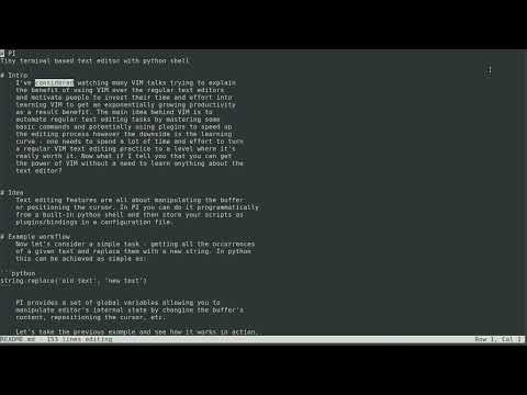 Revolutionary brand new approach to text editing that will blow your mind