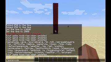 Minecraft Command Block Tutorials #1 - Basic Commands