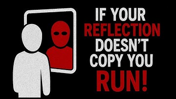 If your reflection doesn’t mirror you — RUN - Analog Horror