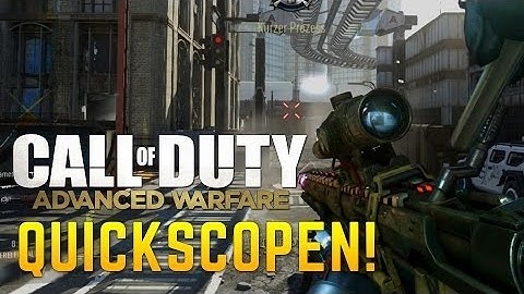 Call of Duty®: Advanced Warfare 360 quick scope, double kill killcam