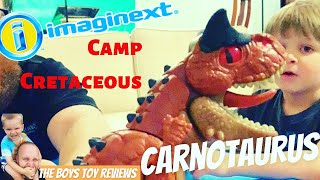 Imaginext Camp Cretaceous Carnotaurus Dinosaur - Jurassic World - New Dino Toy
