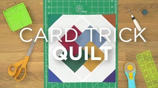 quilt snips mini tutorial--card trick