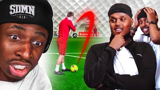 CHUNKZ AND SHARKY FOOTBALL CHALLENGES WITH JAMES WARD PROWSE!!