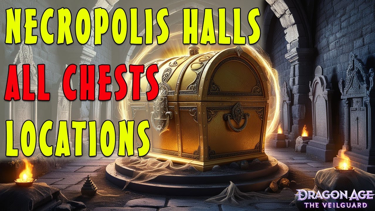 All Necropolis Halls Chests locations Dragon Age: The Veilguard  ✓ Veilguard puzzles ➤ 19 + 1 Chests