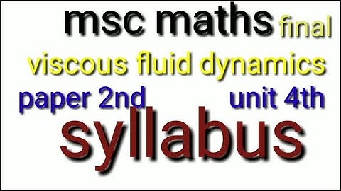 MSC math