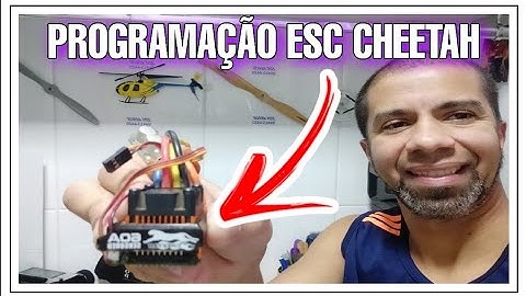 CONFIGURAR ESC CHETAH 60 AH SENSORED