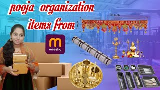 Meesho random finds you must have !! Pooja room organisation Meesho Haul 5