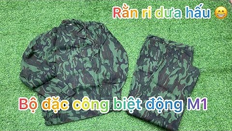 Bộ rằn ri Đặc Công biệt động M1 siêu hiếm 😎