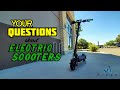 Answering YOUR Questions about Electric Scooters