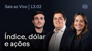 DAY TRADE E ANÁLISE TÉCNICA AO VIVO | Índice, Dólar e Ações | BTG Trader 13/02/2026
