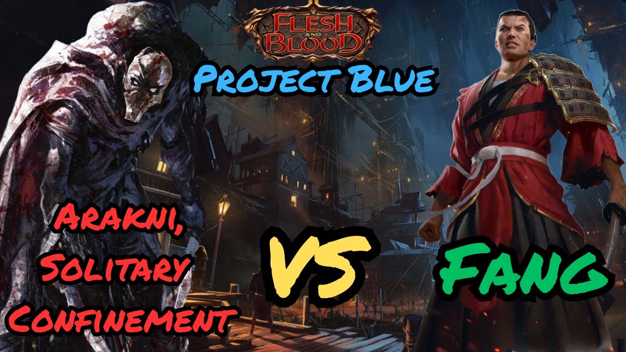 Arakni, SC vs Fang | Project Blue | Flesh and Blood TCG - YouTube