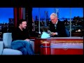 Ricky Gervais on David Letterman 11/05/12