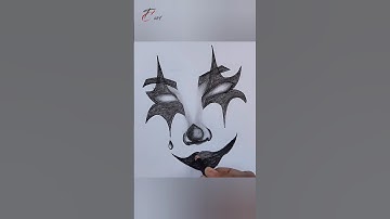 🤡 Joker Drawing #jokar #shortsdrawing #art #shorts