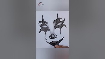 🤡 Joker Drawing #jokar #shortsdrawing #art #shorts