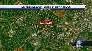 Upstate driver killed after being hit by dump truck, troopers say