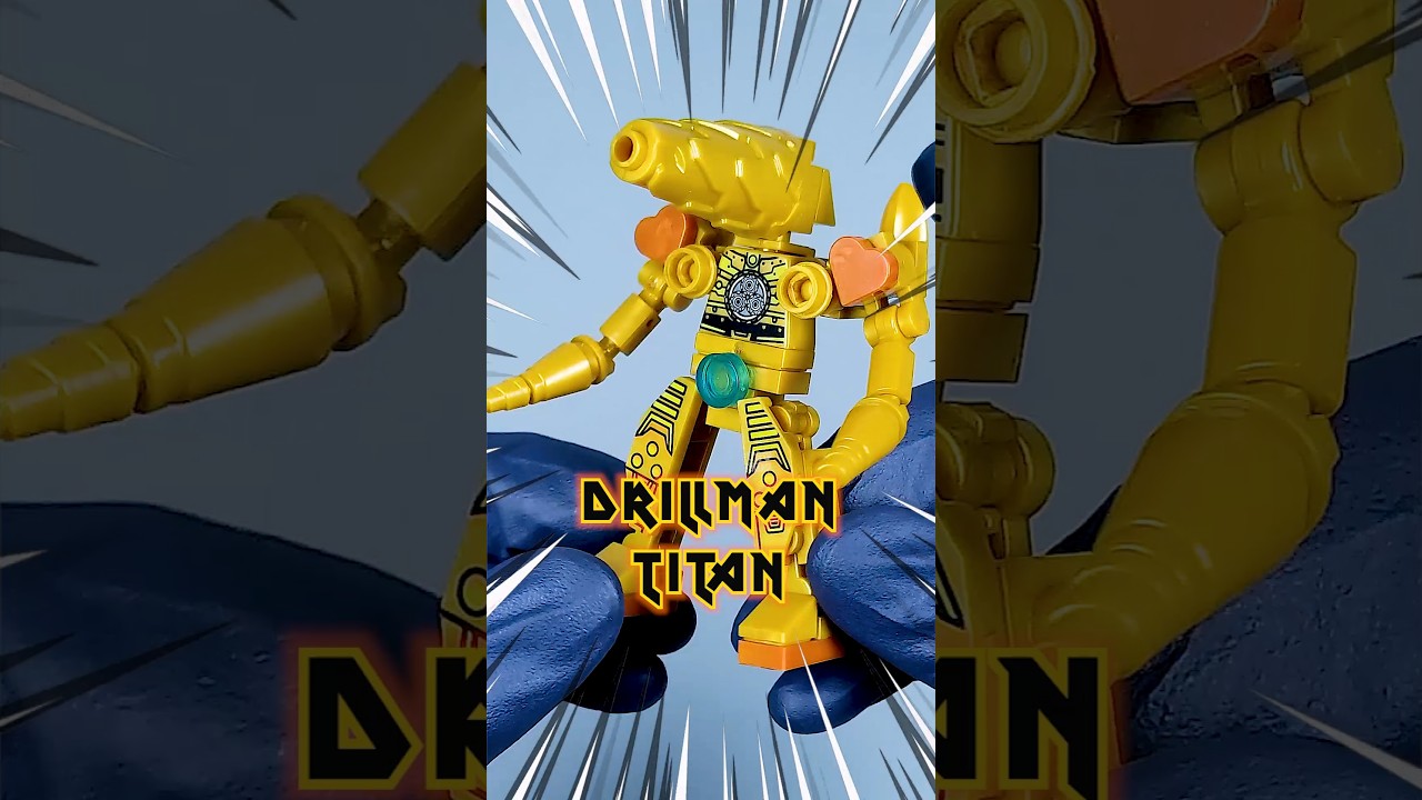 🚽 UPGRADED Drillman Titan Review! Ohio SKIBIDI Toilet Building Block Tutorial