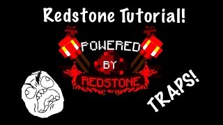 | Minecraft | Redstone Chest Trap Tutorial |