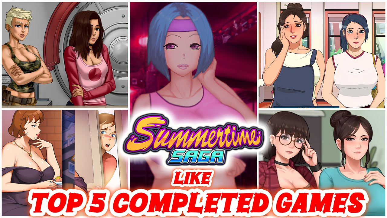 Топ-5 завершенных 2D-игр для взрослых, похожих на Summertime Saga, в 2026 году.