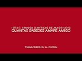Quantas sabedes amare amigo