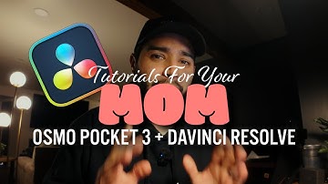 Davinci Resolve: Color Grade Osmo Pocket 3 DLOG M for Beginners