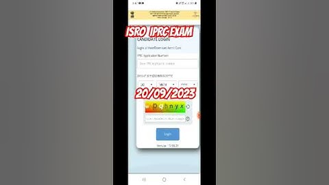 ISRO IPRC EXAM UPDATE