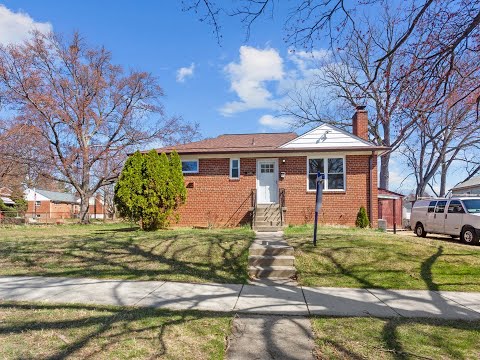 3405 Fredale Street, Silver Spring, MD home video tour
