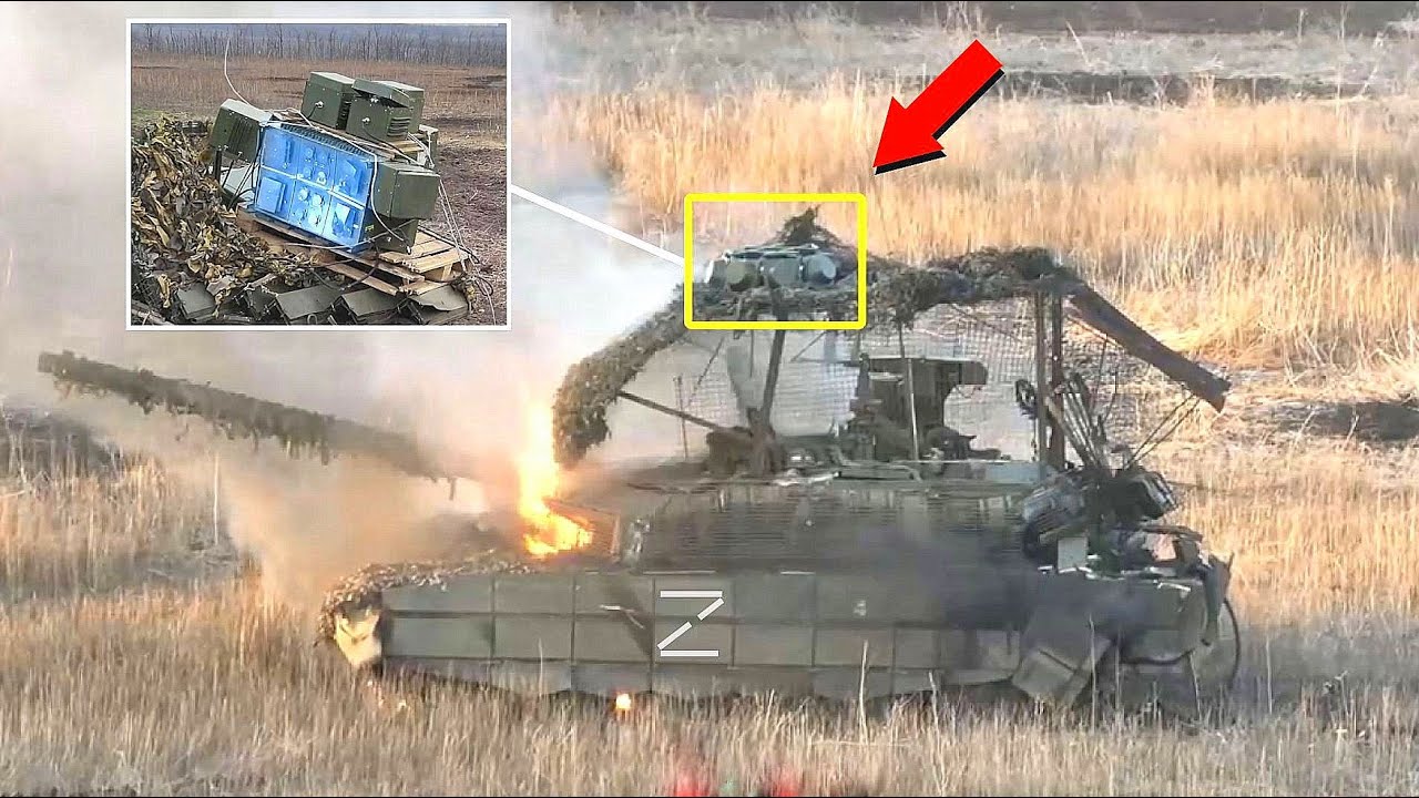 The Ukrainians stole a super new tank from the Russians and here's what they found on it!