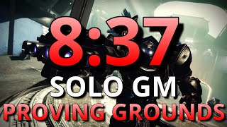 Solo Proving Grounds Grandmaster in 8 Minutes! (8:37 Plat)