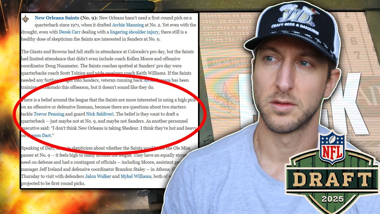 The Latest NFL Draft Rumors Could Change EVERYTHING | James Skrmetta Reacts