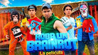 ATRAPADOS EN ROBA UN BRAINROT | LA PELÍCULA | ROBLOX EN LA VIDA REAL
