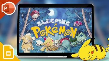 SLEEPING POKÉMON | Free PowerPoint & Google Slides Game for ESL, EFL, and Foreign Languages