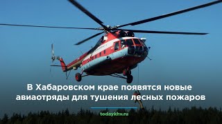 В Хабаровском крае появятся новые авиаотряды для тушения лесных пожаров