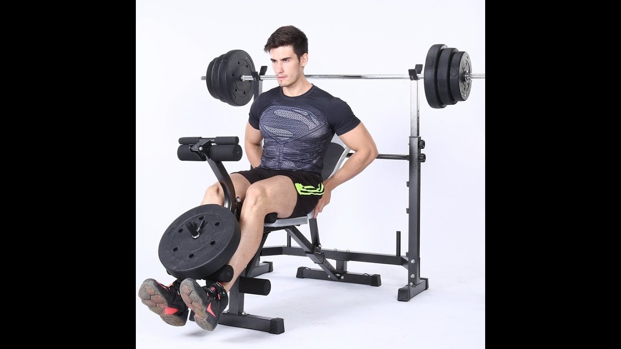 BANCA CON POLEA BLACK- 1006A