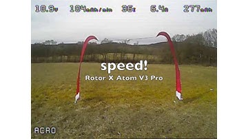 Rotor X Atom V3 Pro - speed!