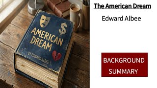 The American Dream by Edward Albee| UGC NET English| MA English 