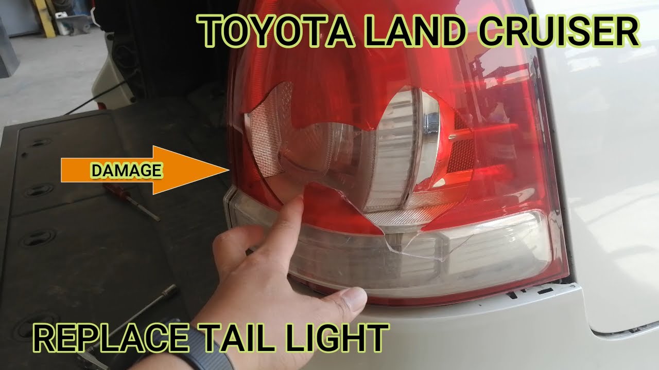 How To Replace A Tail Light Cover