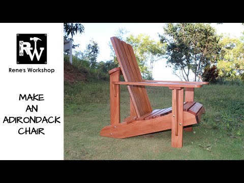 Comment construire une chaise Adirondack | Bricolage Chaise Adirondack