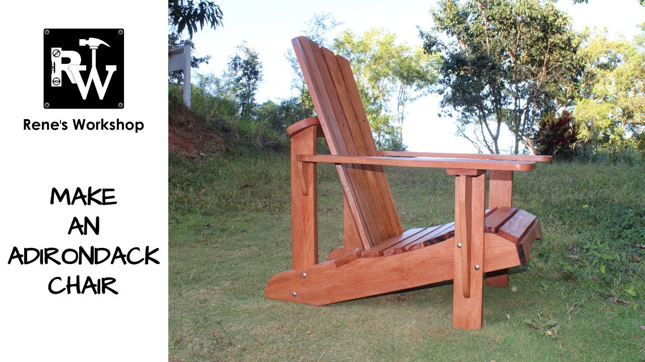 Awesome Woodworking Design Idea // How to Make Outdoor Chair DIY
