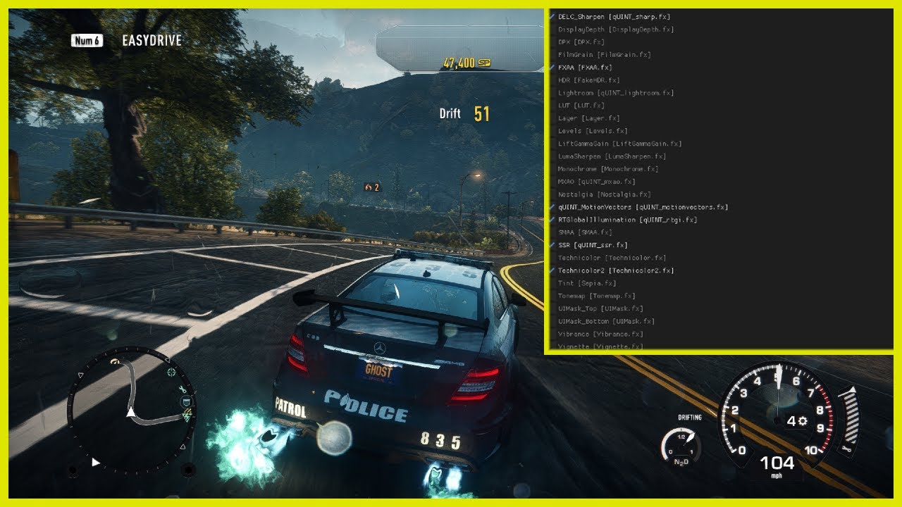 NFS Rivals with Reshade's Raytracing (RTGI) - YouTube