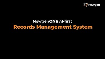 Achieve Continuous Compliance with NewgenONE Records Management System | Newgen Software