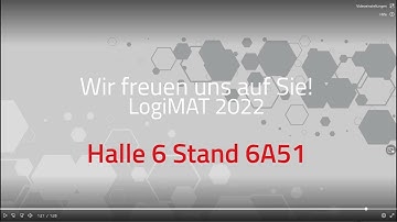 Simon Hegele auf der LogiMAT 2022