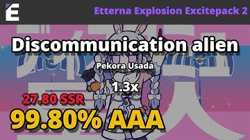 Discommunication alien 1.3x (99.80% AAA) [2880-133-1-0-0-0]