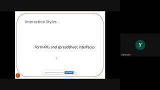 UNDERSTANDING THE INTERACTION: WIMP Interface