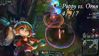 Poppy vs. Ornn — The Hammer Makes the Forge
