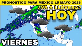 🔴 URGENTE 🔴 ¿LLOVERÁ HOY O DOMINARÁ LA OLA DE CALOR?
