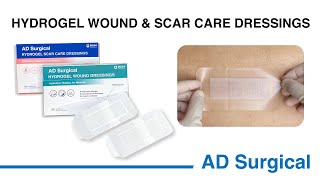 Hydrogel Wound + Scar Care Dressings - AD Surgical