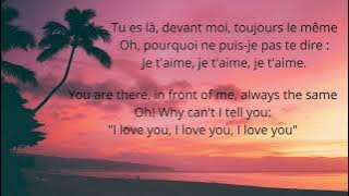 Voilà Lyrics by Francoise Hardy (English and French subtitles) [Anglais / Francais Paroles]