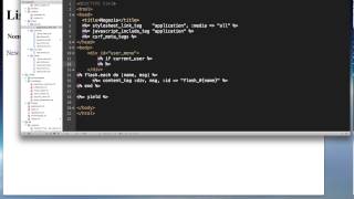 Ruby on Rail tutorial italiano(user menu,helper method) 5