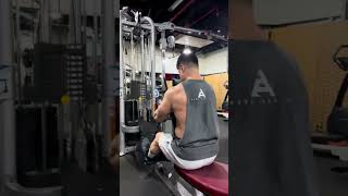 Close Grip Seated Machine Row (Drop Set)